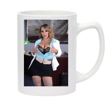 Holly Halston 14oz White Statesman Mug