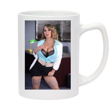 Holly Halston 14oz White Statesman Mug