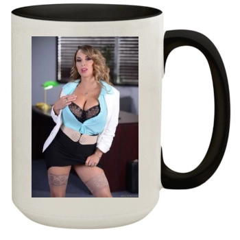 Holly Halston 15oz Colored Inner & Handle Mug