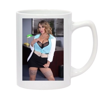 Holly Halston 14oz White Statesman Mug