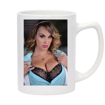 Holly Halston 14oz White Statesman Mug