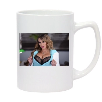 Holly Halston 14oz White Statesman Mug