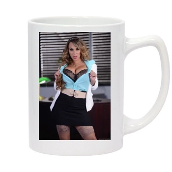 Holly Halston 14oz White Statesman Mug