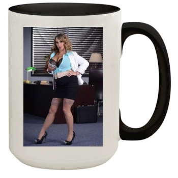 Holly Halston 15oz Colored Inner & Handle Mug