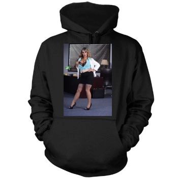 Holly Halston Mens Pullover Hoodie Sweatshirt