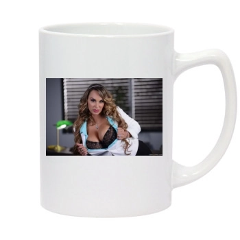 Holly Halston 14oz White Statesman Mug