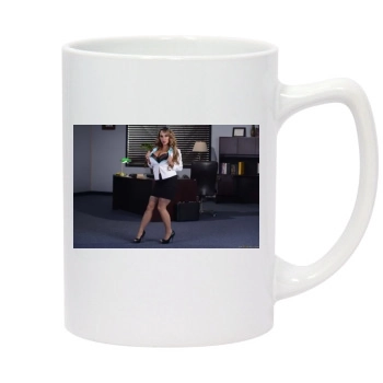 Holly Halston 14oz White Statesman Mug