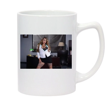 Holly Halston 14oz White Statesman Mug