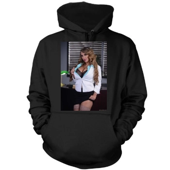 Holly Halston Mens Pullover Hoodie Sweatshirt