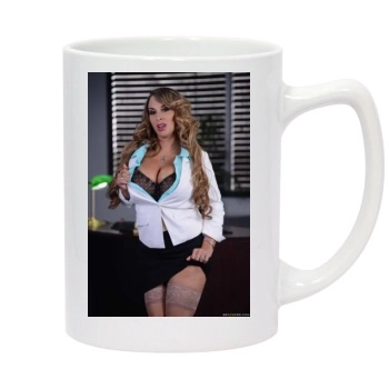 Holly Halston 14oz White Statesman Mug