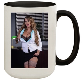 Holly Halston 15oz Colored Inner & Handle Mug