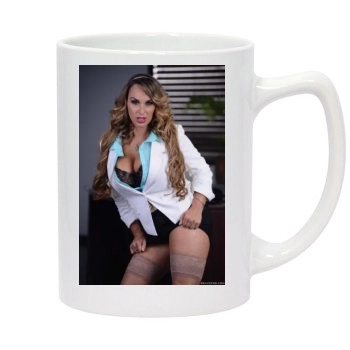 Holly Halston 14oz White Statesman Mug