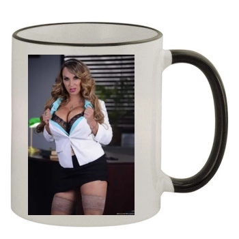 Holly Halston 11oz Colored Rim & Handle Mug