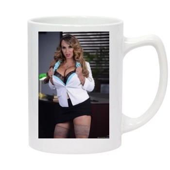 Holly Halston 14oz White Statesman Mug