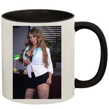 Holly Halston 11oz Colored Inner & Handle Mug