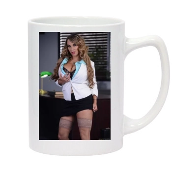 Holly Halston 14oz White Statesman Mug