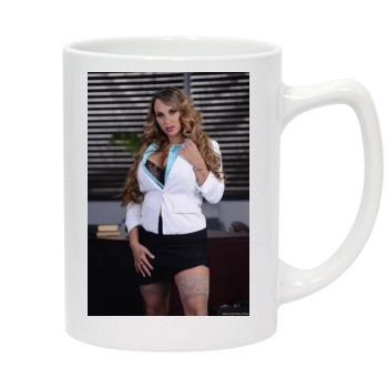 Holly Halston 14oz White Statesman Mug