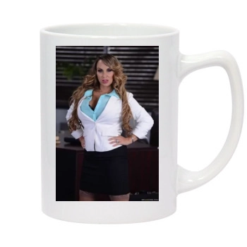 Holly Halston 14oz White Statesman Mug