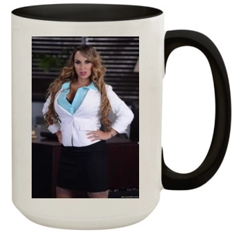 Holly Halston 15oz Colored Inner & Handle Mug