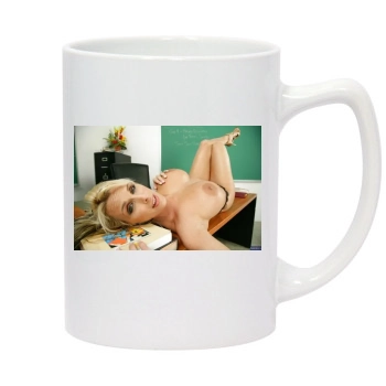 Holly Halston 14oz White Statesman Mug