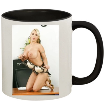 Holly Halston 11oz Colored Inner & Handle Mug