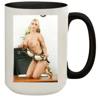 Holly Halston 15oz Colored Inner & Handle Mug