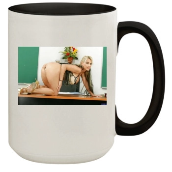 Holly Halston 15oz Colored Inner & Handle Mug