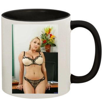 Holly Halston 11oz Colored Inner & Handle Mug