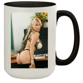 Holly Halston 15oz Colored Inner & Handle Mug