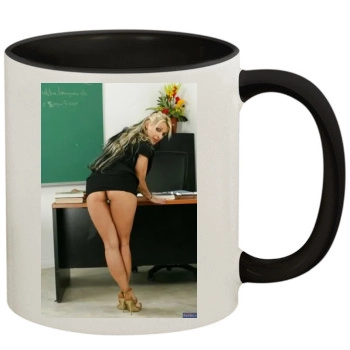 Holly Halston 11oz Colored Inner & Handle Mug