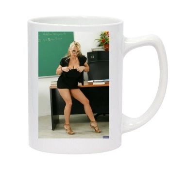 Holly Halston 14oz White Statesman Mug