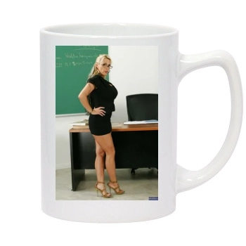 Holly Halston 14oz White Statesman Mug