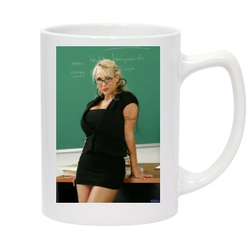 Holly Halston 14oz White Statesman Mug