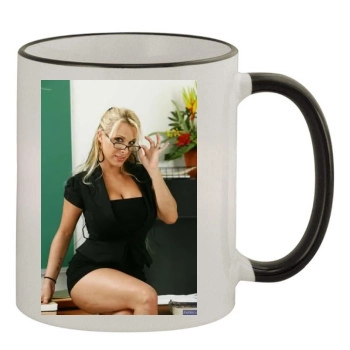 Holly Halston 11oz Colored Rim & Handle Mug