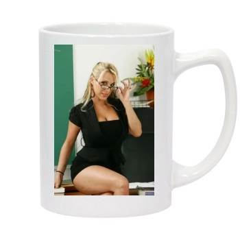 Holly Halston 14oz White Statesman Mug