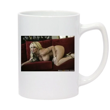 Holly Halston 14oz White Statesman Mug