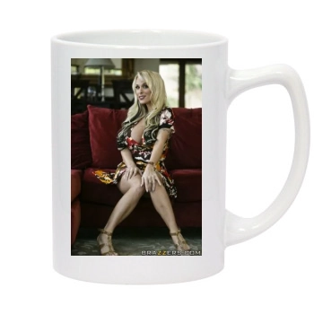 Holly Halston 14oz White Statesman Mug