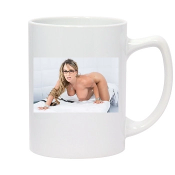 Holly Halston 14oz White Statesman Mug