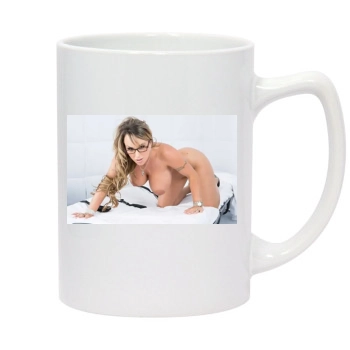 Holly Halston 14oz White Statesman Mug