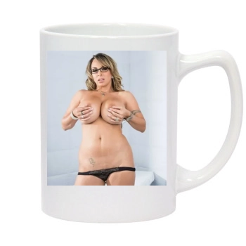 Holly Halston 14oz White Statesman Mug