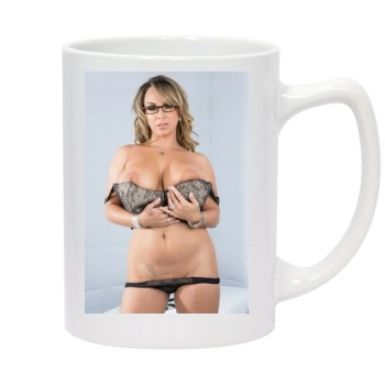 Holly Halston 14oz White Statesman Mug