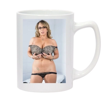 Holly Halston 14oz White Statesman Mug