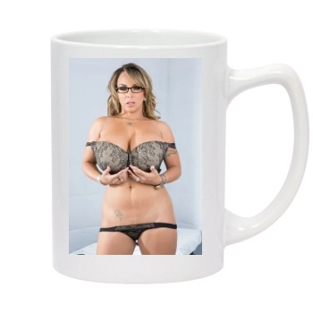 Holly Halston 14oz White Statesman Mug