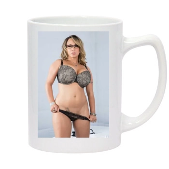 Holly Halston 14oz White Statesman Mug