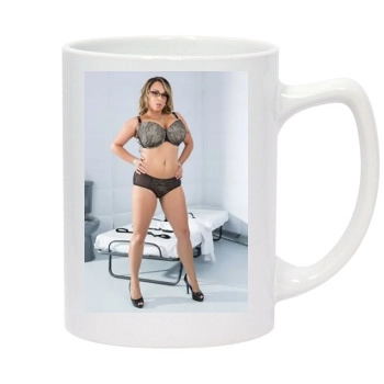 Holly Halston 14oz White Statesman Mug