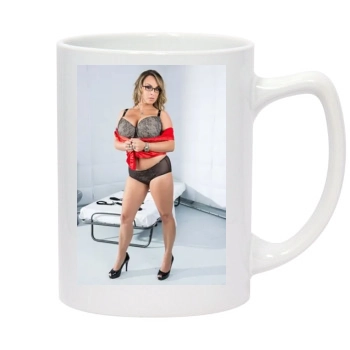 Holly Halston 14oz White Statesman Mug