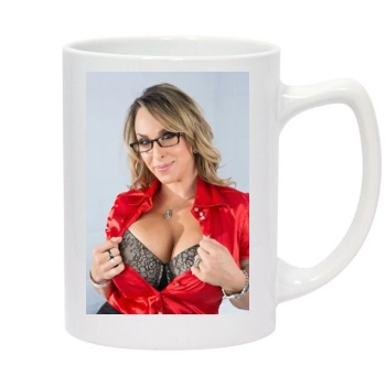 Holly Halston 14oz White Statesman Mug