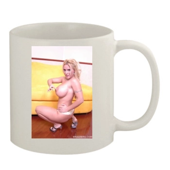 Holly Halston 11oz White Mug