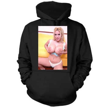 Holly Halston Mens Pullover Hoodie Sweatshirt