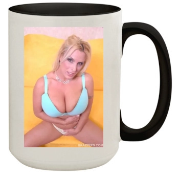 Holly Halston 15oz Colored Inner & Handle Mug